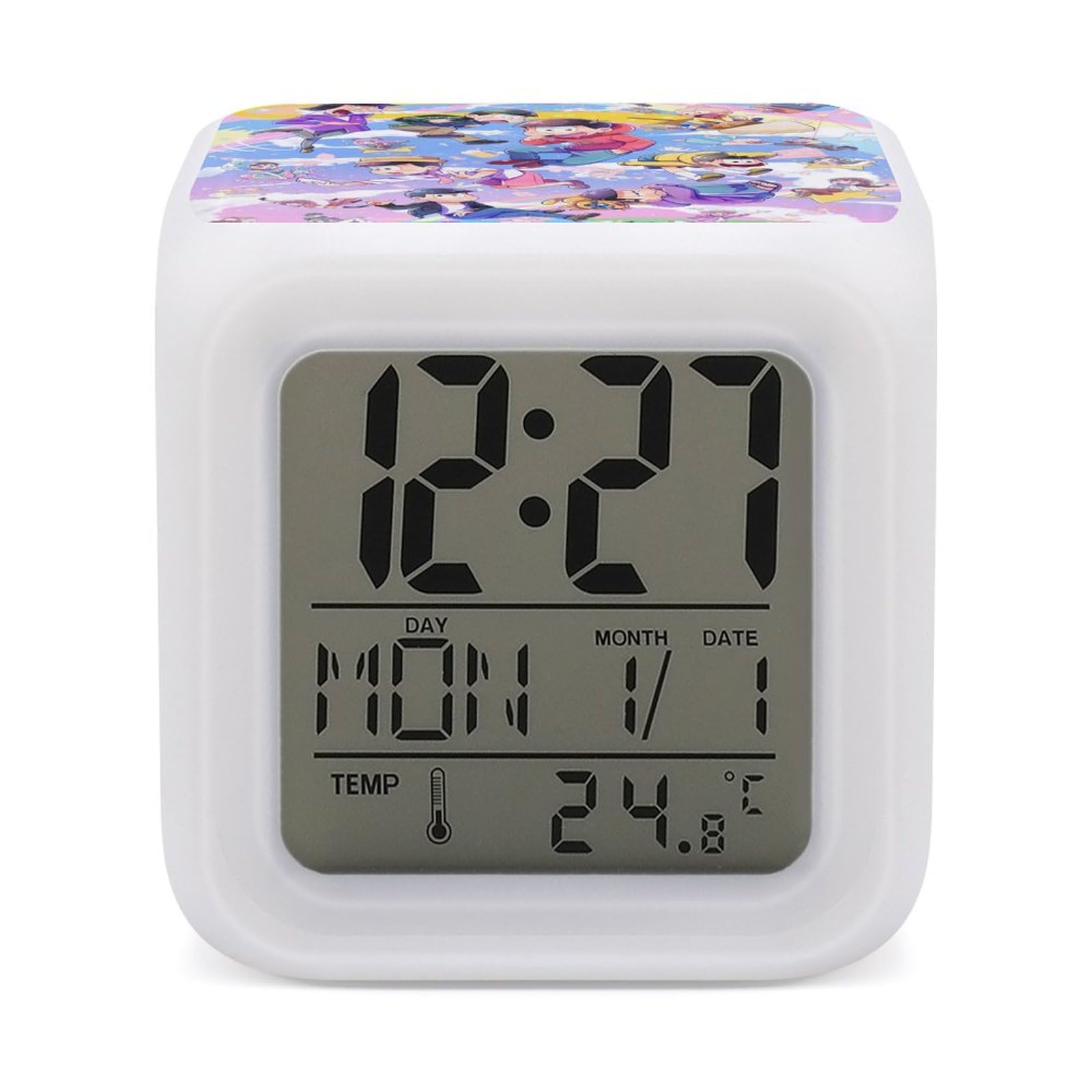 Amazon.co.jp: おそ松さん目覚まし時計 アナログ 大音量 アラーム